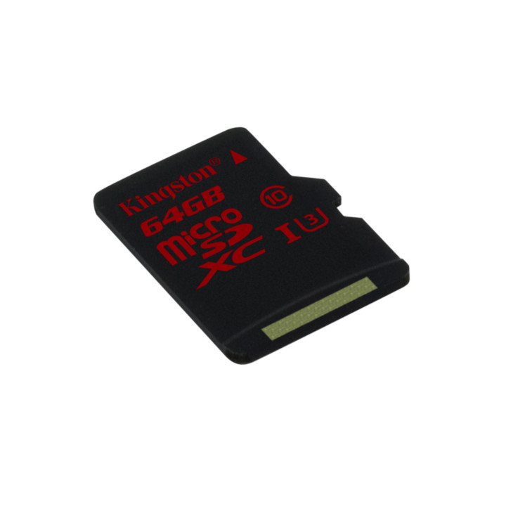 Kingston Technology microSDHC/SDXC UHS-I U3 64GB 64 Go MicroSDXC Classe 3