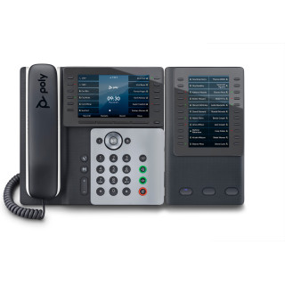 HP Poly Téléphone IP Poly Edge E550 compatible PoE