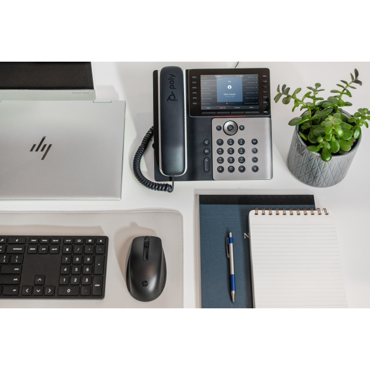 Poly Téléphone IP Edge E550 compatible PoE