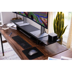 HP KBD 975 DUAL-MODE WL FR clavier RF sans fil + Bluetooth Noir