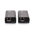 C2G Kit de rallonge d’émetteur vers récepteur 1 port USB-C® - USB 3.2 Gen 1 (5 Gbit/s)