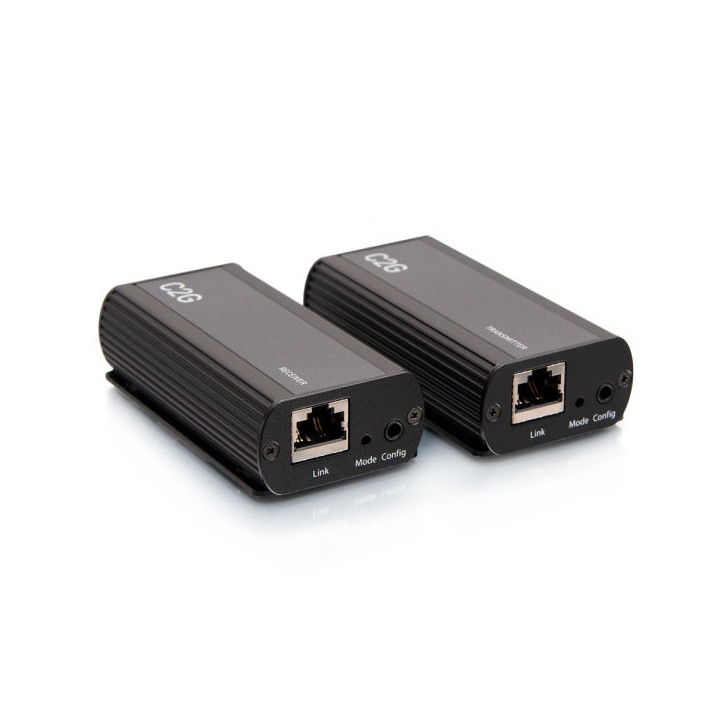 C2G Kit de rallonge d’émetteur vers récepteur 1 port USB-C® - USB 3.2 Gen 1 (5 Gbit/s)