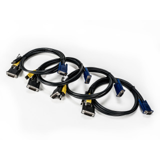 Vertiv Avocent CBL0170-4 câble kvm Noir 1,8 m