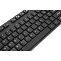 Targus BUS0423UK clavier Souris incluse Bureau USB QWERTY Noir