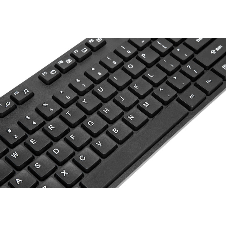 Targus BUS0423UK clavier Souris incluse Bureau USB QWERTY Noir