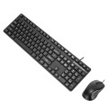 Targus BUS0423UK clavier Souris incluse Bureau USB QWERTY Noir
