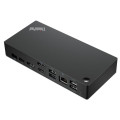 Lenovo ThinkPad Universal USB-C Smart Dock Avec fil USB 3.2 Gen 2 (3.1 Gen 2) Type-C Noir