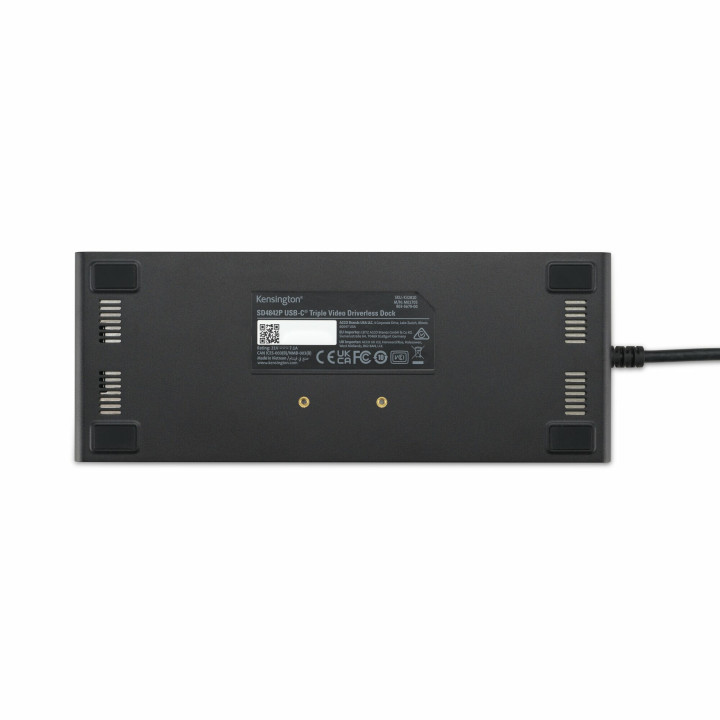 Kensington SD4842P EQ Station d'accueil USB 3.2 Gen 2 (3.1 Gen 2) Type-C Noir