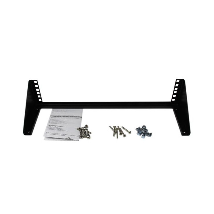 StarTech.com Support Mural en Acier pour Rack 2U - Acier - 48 cm