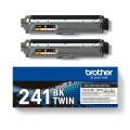 Brother TN-241BKTWIN Cartouche de toner 2 pièce(s) Original Noir