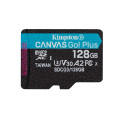 Kingston Technology Canvas Go! Plus Carte microSDXC Canvas Go Plus 170R A2 U3 V30 de 128 Go sans ADP