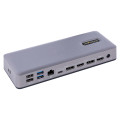 StarTech.com Station d'Accueil USB-C - Hub USB-C Multi-Moniteur HDMI/DP/DP Alt Mode - 3x 4K30 / 2x 4K60 - Dock USB 7 ports - 60