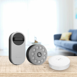 EZVIZ CS-DL01S + DL01CP + A3-BK Verrou de porte intelligent