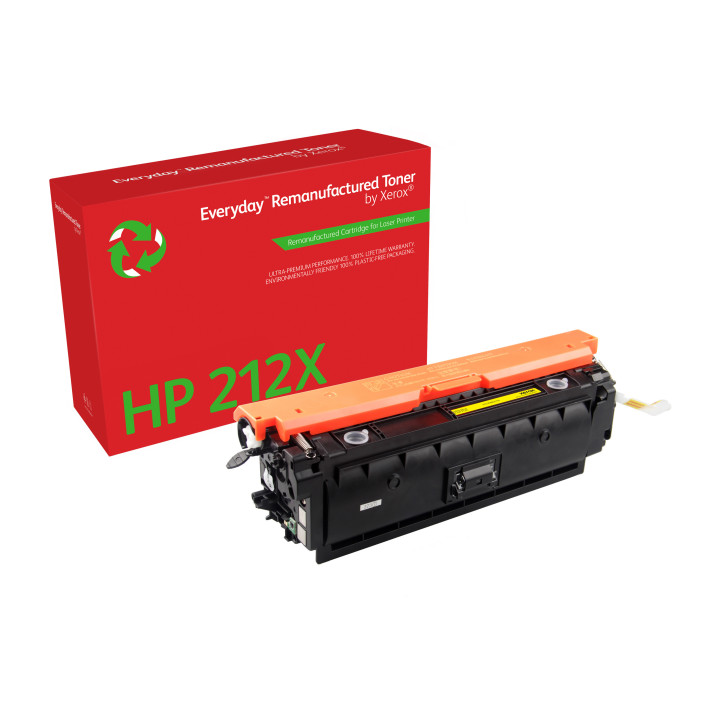 Toner Jaune Everyday™ de Xerox compatible avec HP 212X (W2122X), Grande capacité