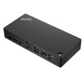 Lenovo ThinkPad Universal Thunderbolt 4 Smart Dock Avec fil Noir