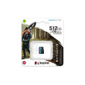Kingston Technology Carte microSDXC Canvas Go Plus 170R A2 U3 V30 de 512 Go sans ADP