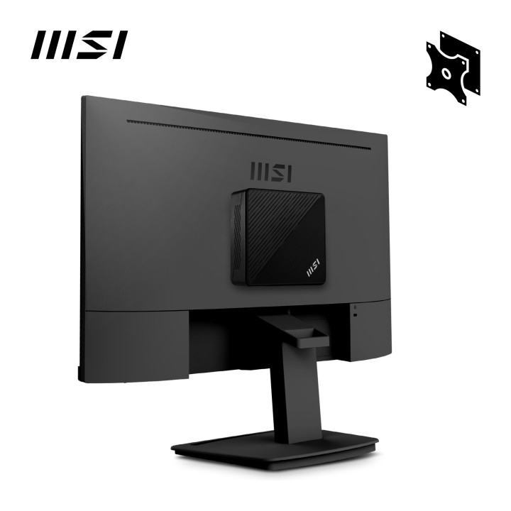 MSI Cubi N ADL-N100 BB 0.66L sized PC Noir Intel SoC 3,4 GHz