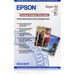 Epson Pap Photo Premium Semi Glacé A3+ (20f./251g)