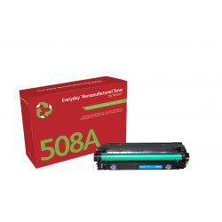 Toner remanufacturé Cyan Everyday™ de Xerox compatible avec HP 508A (CF361A), Capacité standard