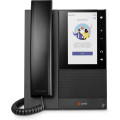 Poly Téléphone multimédia professionnel CCX 505 pour Microsoft Teams et compatible PoE