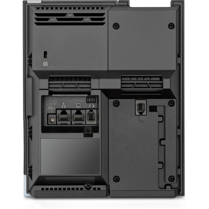 Poly Téléphone multimédia professionnel CCX 505 avec Open SIP et compatible PoE