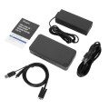 Targus DOCK315EUZ hub & concentrateur USB 3.2 Gen 1 (3.1 Gen 1) Type-A + Mini DisplayPort 1.2 Noir