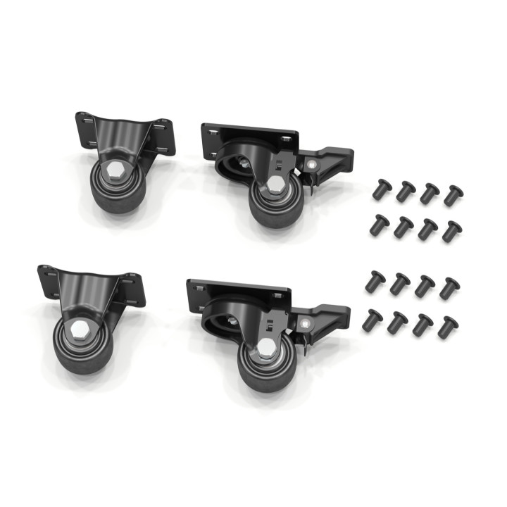 APC NetShelter WX - Kit de montage sur roulettes - pour coffret AR106