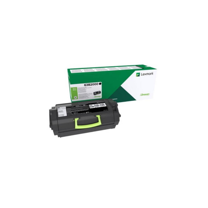 Lexmark 63B2000 toner cartridge 1 pc(s) Original Black