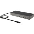 StarTech.com Dock USB-C - Station d'accueil USB Type C Triple Écrans 4K - Alimentation 100W - DP 1.4 Alt Mode & DSC, 2x Displa