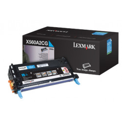 Lexmark X560A2CG toner cartridge 1 pc(s) Original Cyan