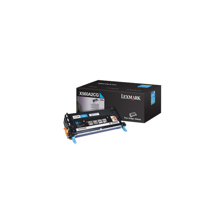 Lexmark X560A2CG toner cartridge 1 pc(s) Original Cyan