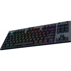 Logitech G 920-009531 clavier Gaming RF sans fil + Bluetooth AZERTY Français Charbon
