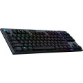 Logitech G 920-009531 clavier Gaming RF sans fil + Bluetooth AZERTY Français Charbon