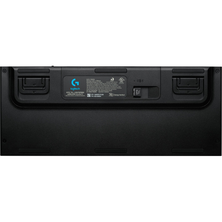 Logitech G 920-009531 clavier Gaming RF sans fil + Bluetooth AZERTY Français Charbon