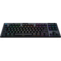 Logitech G 920-009531 clavier Gaming RF sans fil + Bluetooth AZERTY Français Charbon