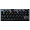 Logitech G 920-009531 clavier Gaming RF sans fil + Bluetooth AZERTY Français Charbon