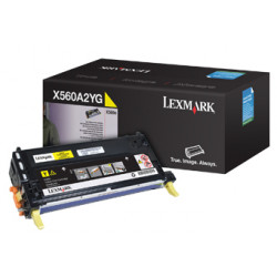 Lexmark X560A2YG toner cartridge 1 pc(s) Original Yellow