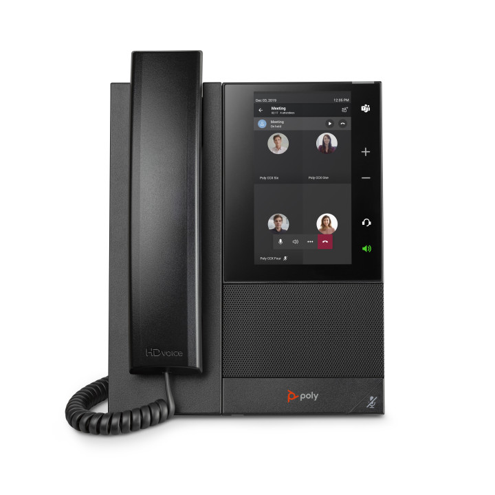 HP Poly CCX 500 Business Media Phone for Microsoft Teams and PoE-enabled téléphone fixe