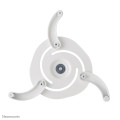 Neomounts BEAMER-C80WHITE Support de plafond pour vidéoprojecteur - h13-20 cm - orientable