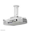 Neomounts BEAMER-C80WHITE Support de plafond pour vidéoprojecteur - h13-20 cm - orientable