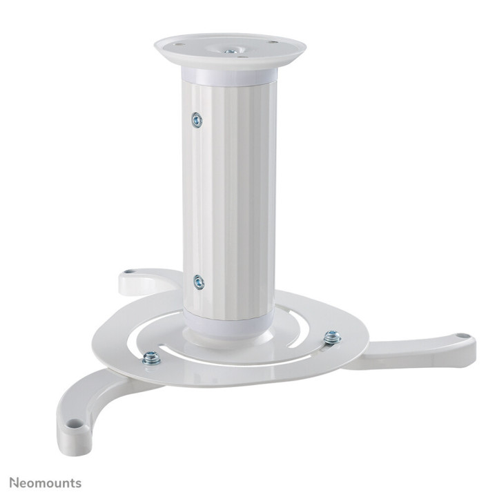 Neomounts BEAMER-C80WHITE Support de plafond pour vidéoprojecteur - h13-20 cm - orientable