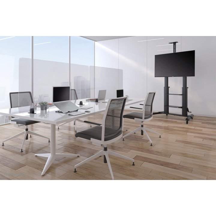 Neomounts NS-CLMPSTANDBLACK Jeu de pinces de bureau (2 pcs) - max 8 kg