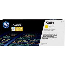 HP 508X toner LaserJet Jaune grande capacité authentique