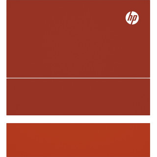 HP Kit panneaux couleur rouge comète CLJ X654