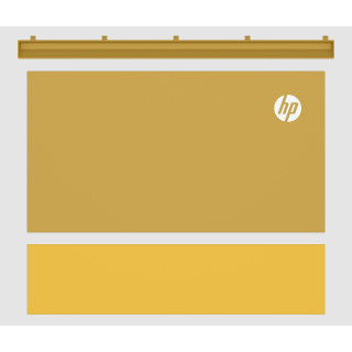 HP CLJ X580 Yellow Color Panel Kit