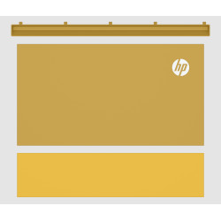 HP CLJ X580 Yellow Color Panel Kit