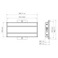 Vogel's PFB 3402 Plaques d'interface, 290 mm