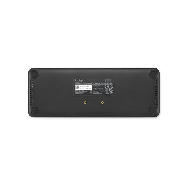 Kensington SD5760T Station d’accueil Thunderbolt™ 4 avec deux sorties vidéo 4K et alimentation 96 W