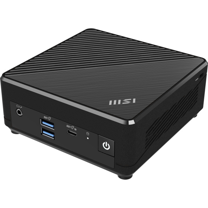 MSI Cubi N ADL-001EU Intel® N N200 4 Go DDR4-SDRAM 128 Go SSD Windows 11 Pro Mini PC Noir