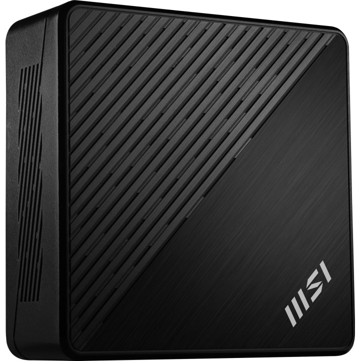 MSI Cubi N ADL-001EU Intel® N N200 4 Go DDR4-SDRAM 128 Go SSD Windows 11 Pro Mini PC Noir